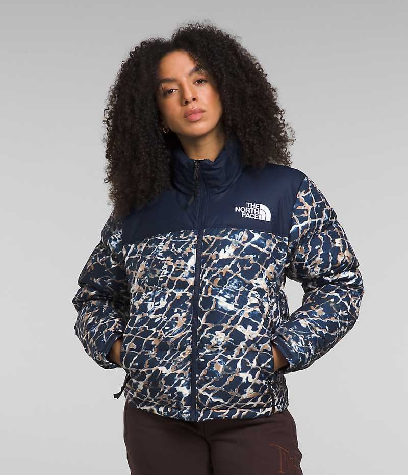 Geaca Puf The North Face 1996 Retro Nuptse Dama Bleumarin | ROMANIA LEZYCOB