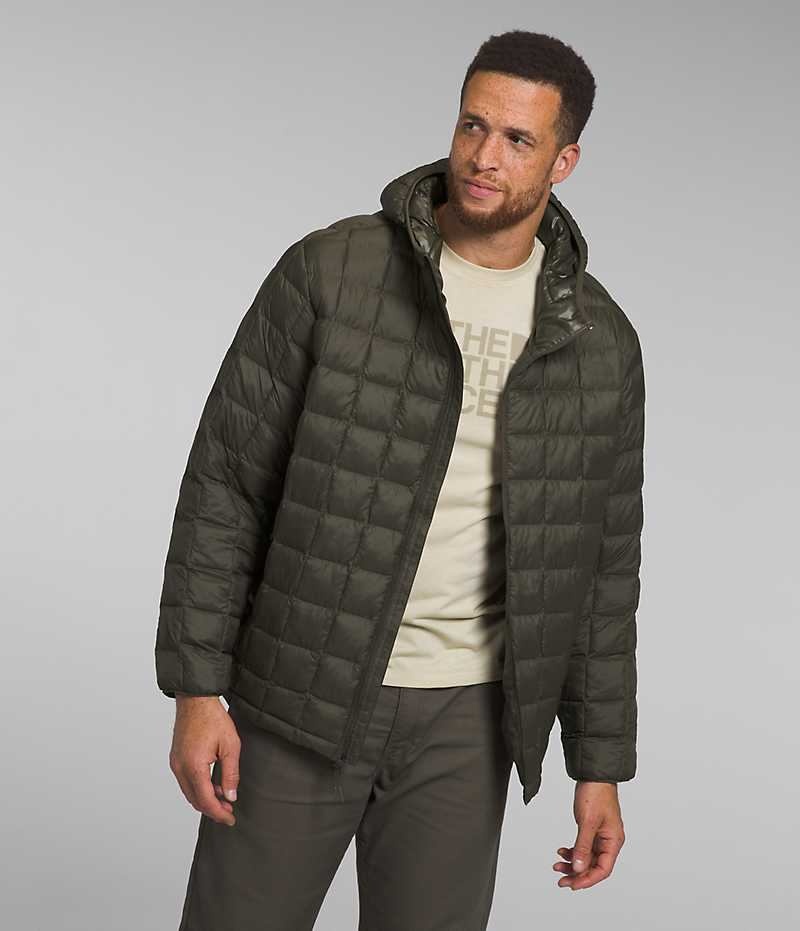 Geaca Puf The North Face Big ThermoBall™ Eco Hoodie 2.0 Barbati Masline Verzi | ROMANIA JBLEZUH