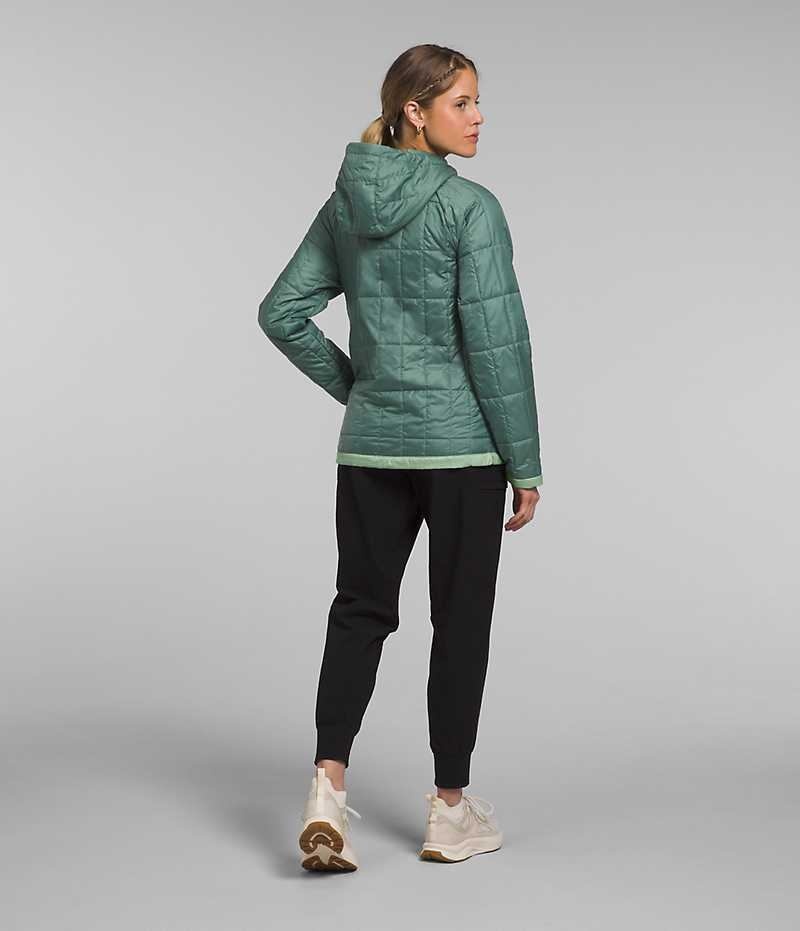 Geaca Puf The North Face Circaloft Hoodie Dama Turcoaz | ROMANIA FBCNOXI