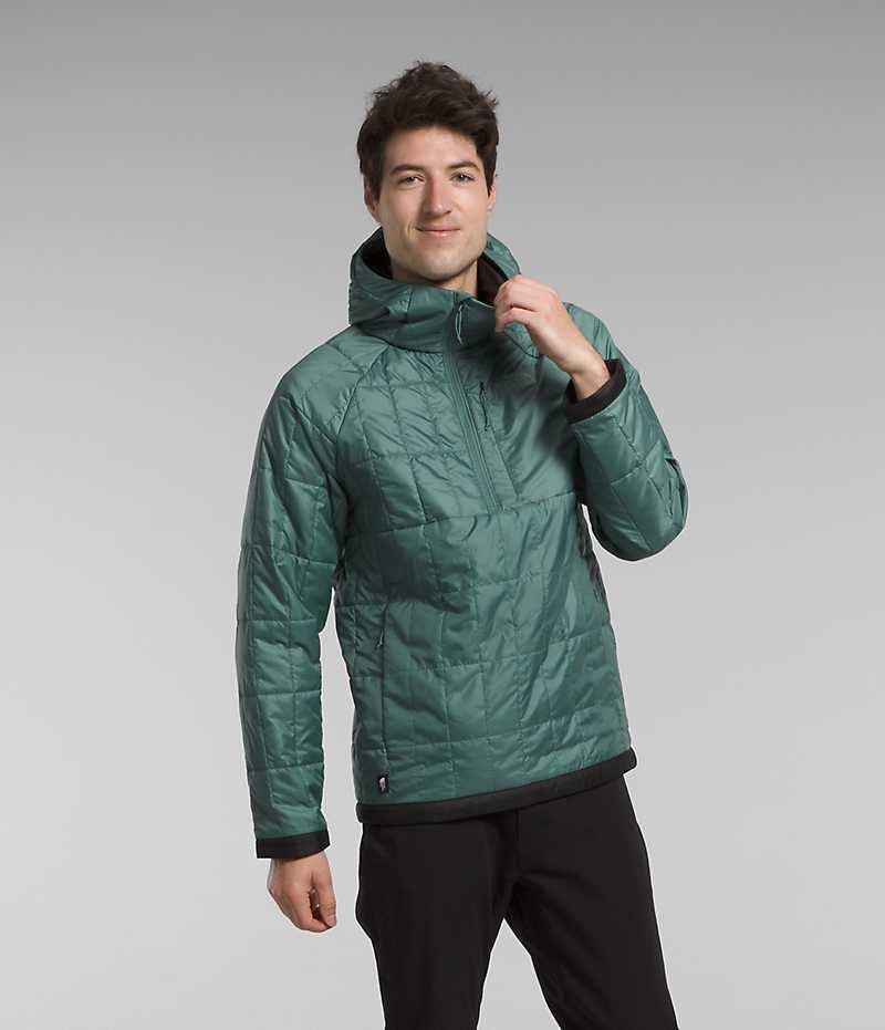 Geaca Puf The North Face Circaloft ¼-Zip Pullover Barbati Verzi | ROMANIA LGJQKSF