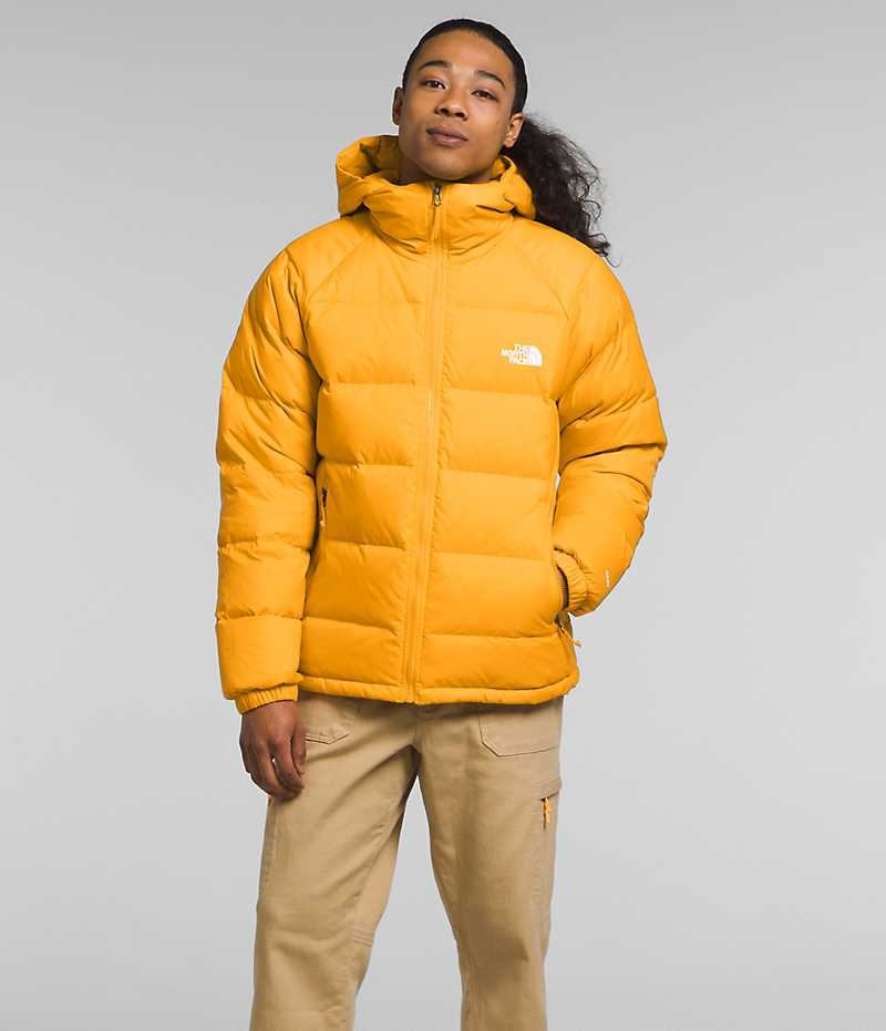 Geaca Puf The North Face Hydrenalite™ Hoodie Barbati Aurii | ROMANIA LVMBRKT