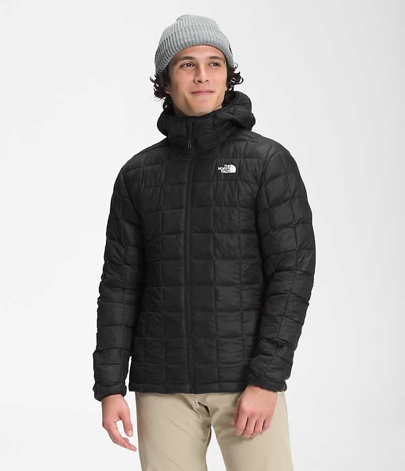 Geaca Puf The North Face ThermoBall™ Eco Hoodie 2.0 Barbati Negrii | ROMANIA CZNJVHE