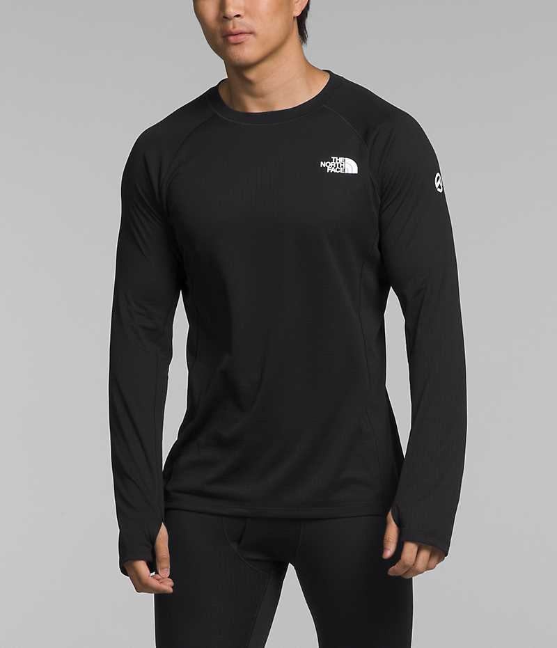 Hanorac The North Face Summit Series Pro 120 Crew Barbati Negrii | ROMANIA JVISMYC