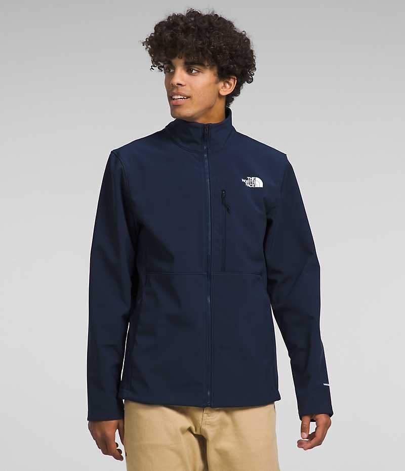 Jacheta Softshell The North Face Apex Bionic 3 Barbati Bleumarin | ROMANIA PJKSOBV