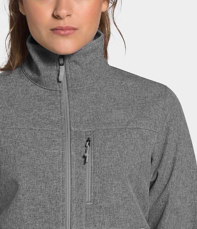 Jacheta Softshell The North Face Apex Bionic Dama Gri | ROMANIA WBRLXTO