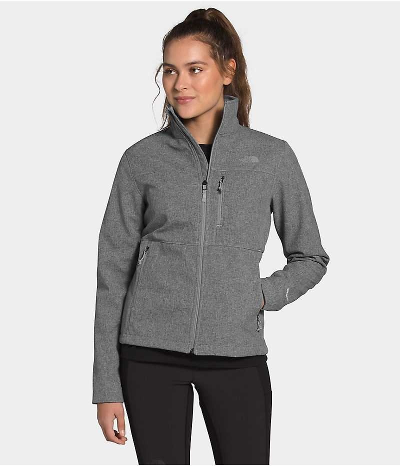 Jacheta Softshell The North Face Apex Bionic Dama Gri | ROMANIA WBRLXTO