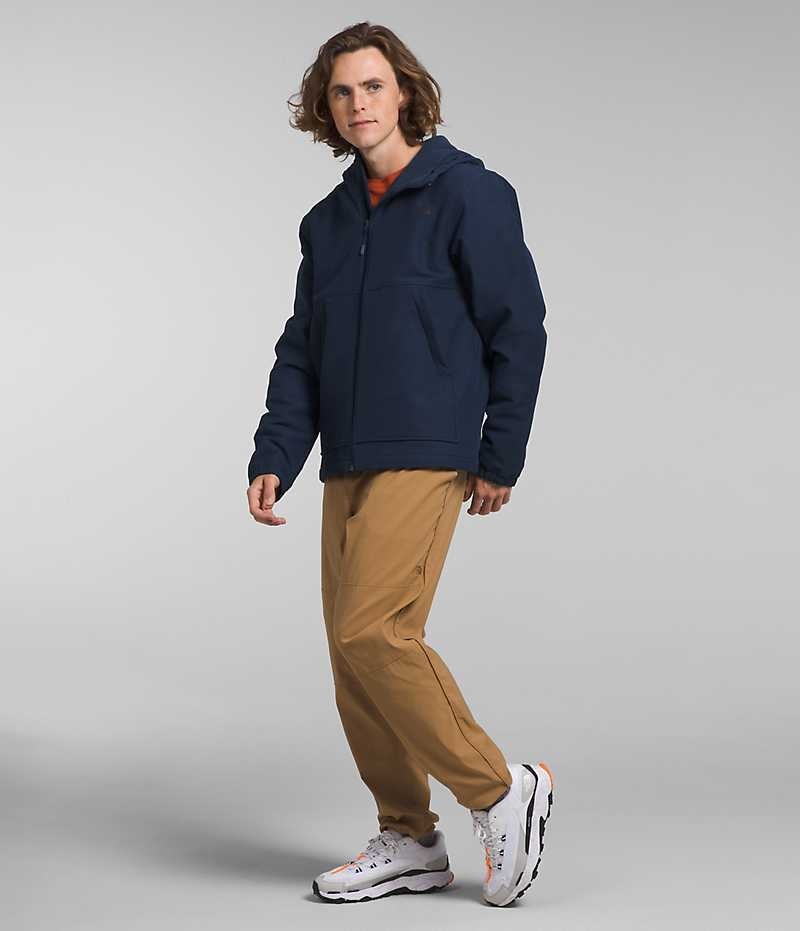 Jacheta Softshell The North Face Camden Thermal Hoodie Barbati Bleumarin | ROMANIA HPCDUIY