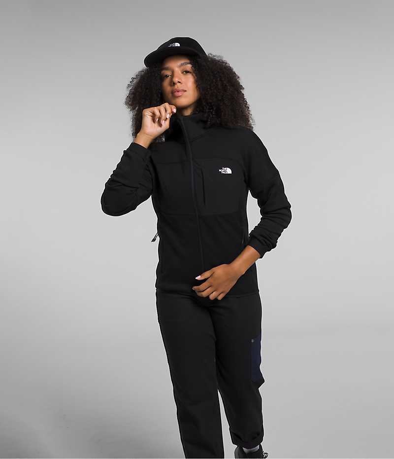 Jachete Din Lână The North Face Canyonlands High Altitude Hoodie Dama Negrii | ROMANIA KURQLPO