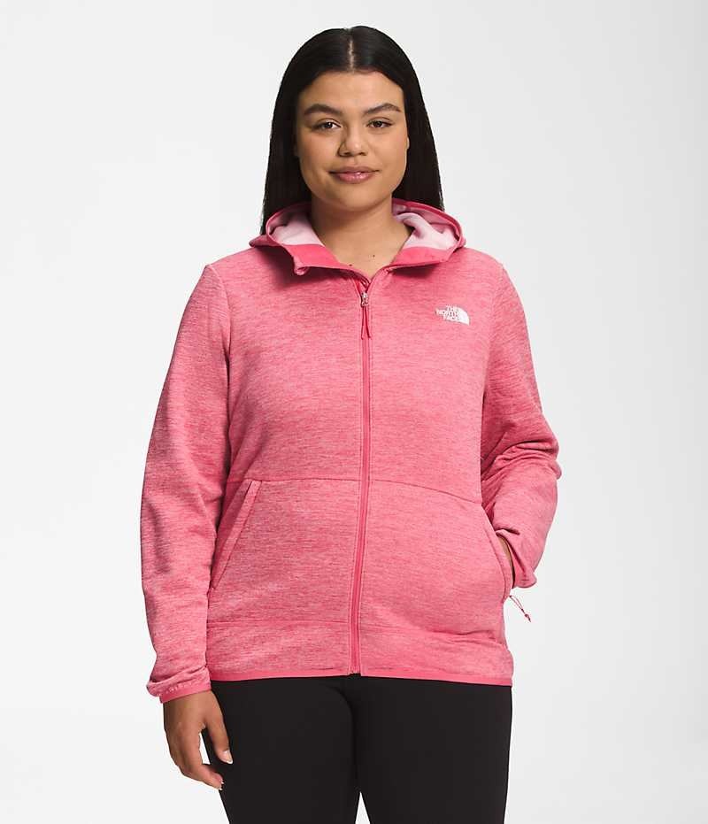 Jachete Din Lână The North Face Plus Canyonlands Hoodie Dama Roz | ROMANIA PAIDFMO