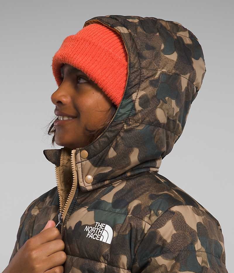 Jachete Din Lână The North Face Reversible Mt Chimbo Full-Zip Cu Glugă Baieti Camuflaj | ROMANIA XHNPZSK