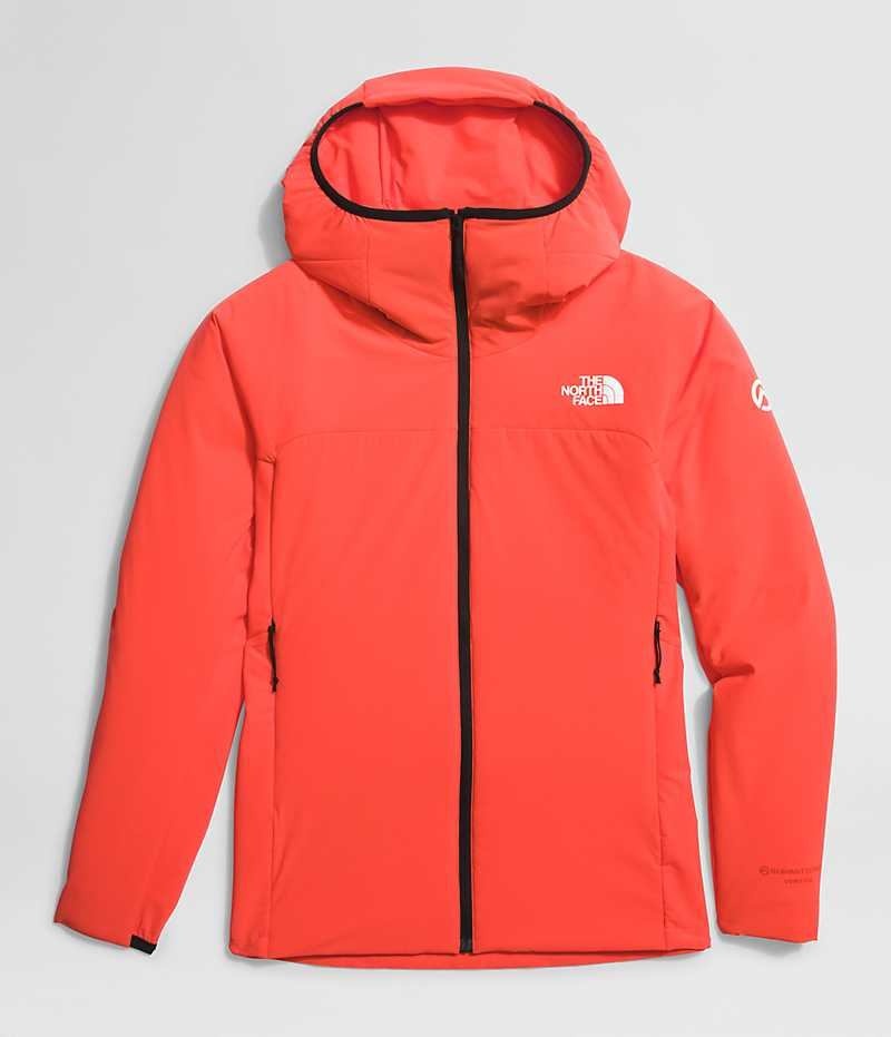 Jachete Hibride The North Face Summit Series Casaval Hoodie Dama Portocalii | ROMANIA HMXUBJK