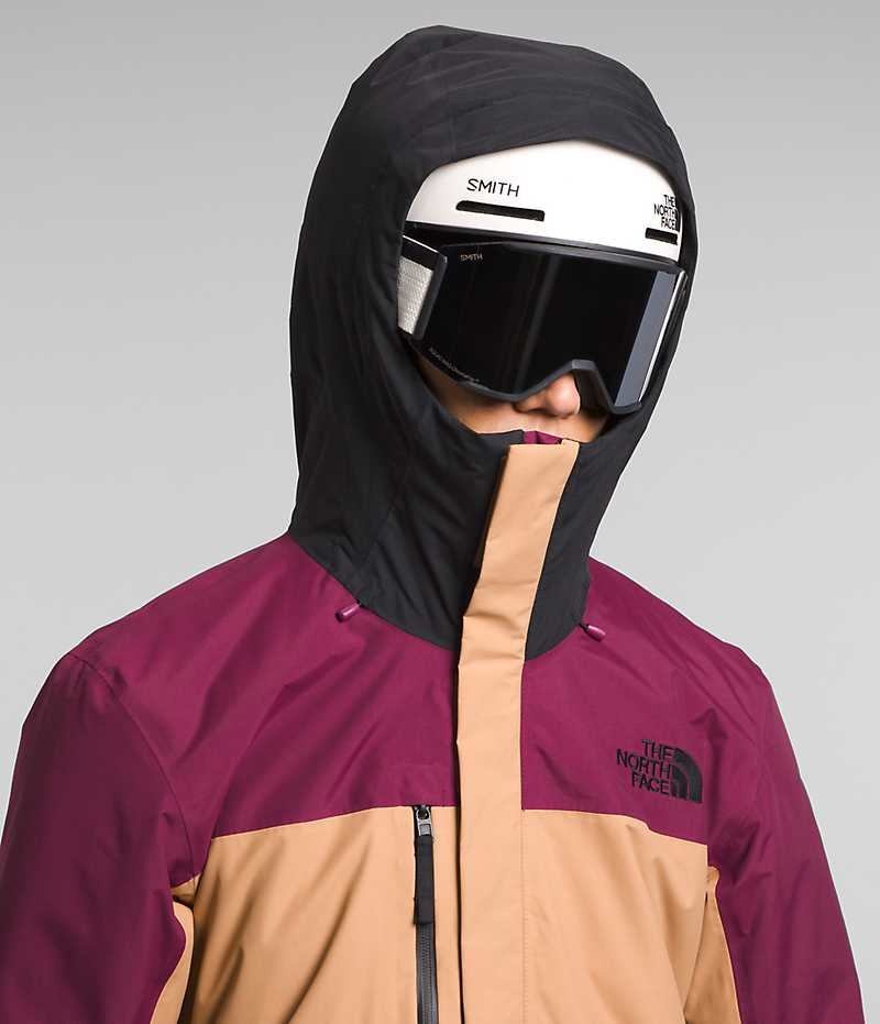 Jachete Izolate The North Face Freedom Barbati Bej Fucsie | ROMANIA DRUIONC