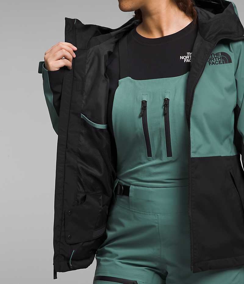 Jachete Izolate The North Face Freedom Stretch Dama Verzi Negrii | ROMANIA UBDVKOL