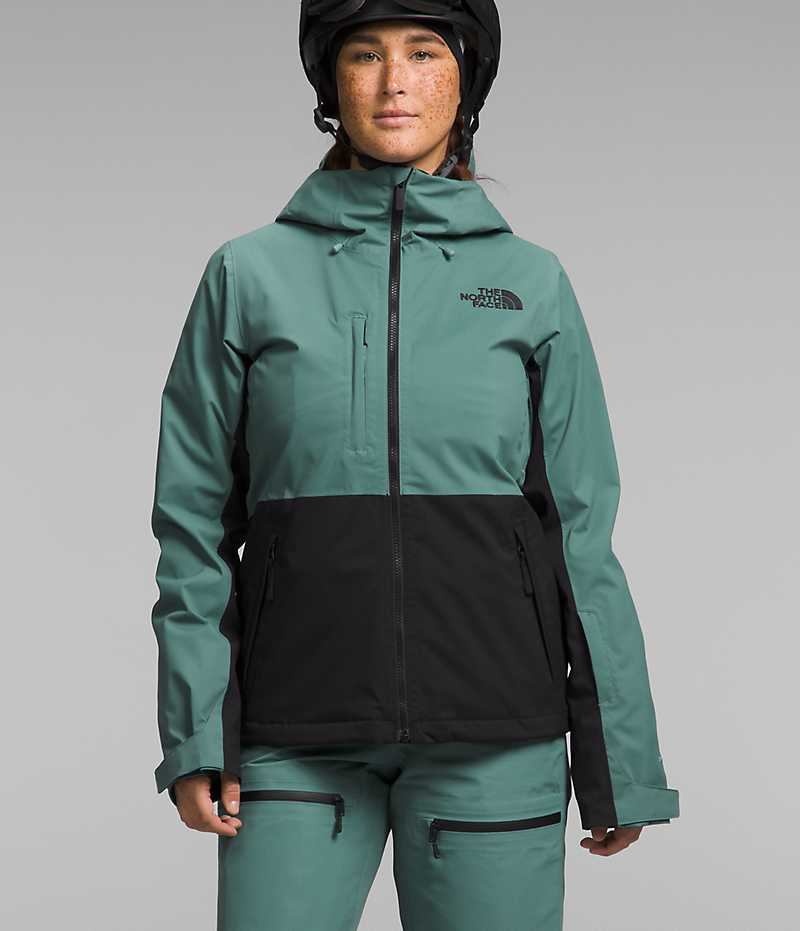 Jachete Izolate The North Face Freedom Stretch Dama Verzi Negrii | ROMANIA UBDVKOL