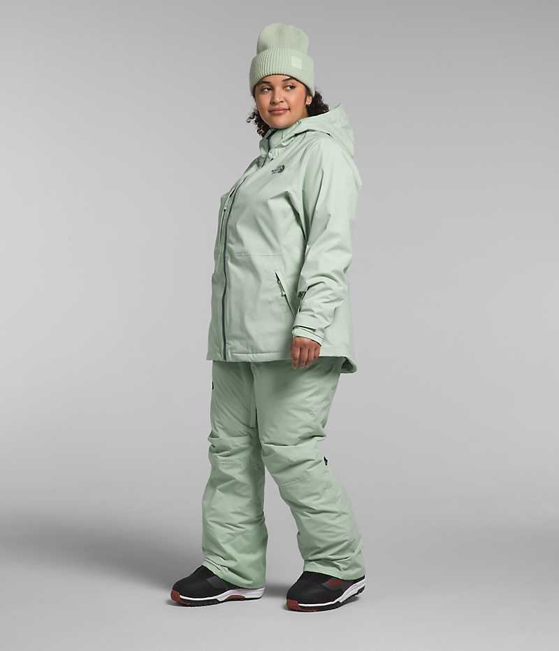 Jachete Izolate The North Face Plus Freedom Stretch Dama Verde Menta | ROMANIA NDJOUVK