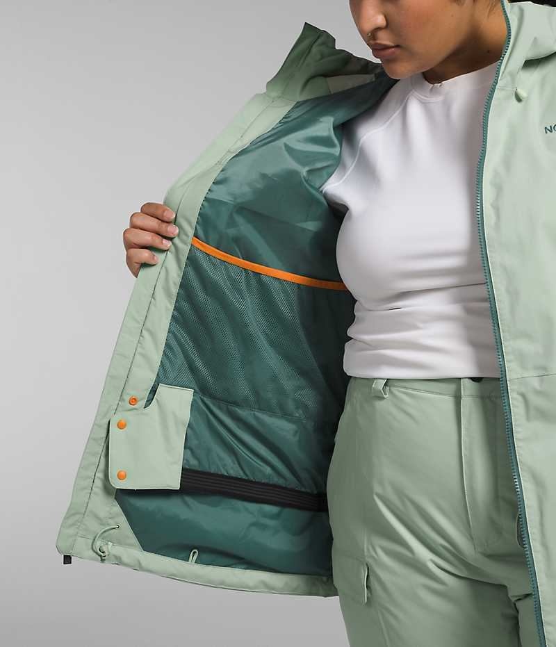 Jachete Izolate The North Face Plus Freedom Stretch Dama Verde Menta | ROMANIA NDJOUVK