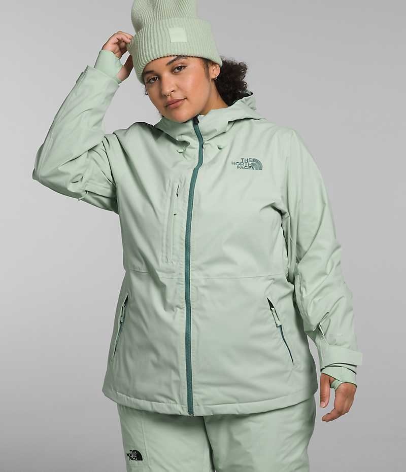 Jachete Izolate The North Face Plus Freedom Stretch Dama Verde Menta | ROMANIA NDJOUVK