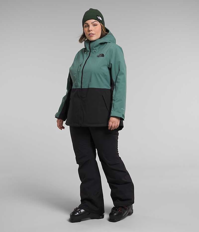 Jachete Izolate The North Face Plus Freedom Stretch Dama Verzi Negrii | ROMANIA HWBROAI