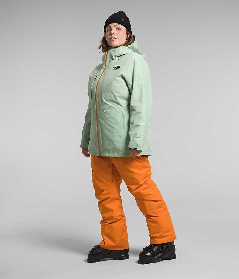 Jachete Izolate The North Face Plus ThermoBall™ Eco Snow Triclimate® Dama Verde Menta | ROMANIA OYVSPDE