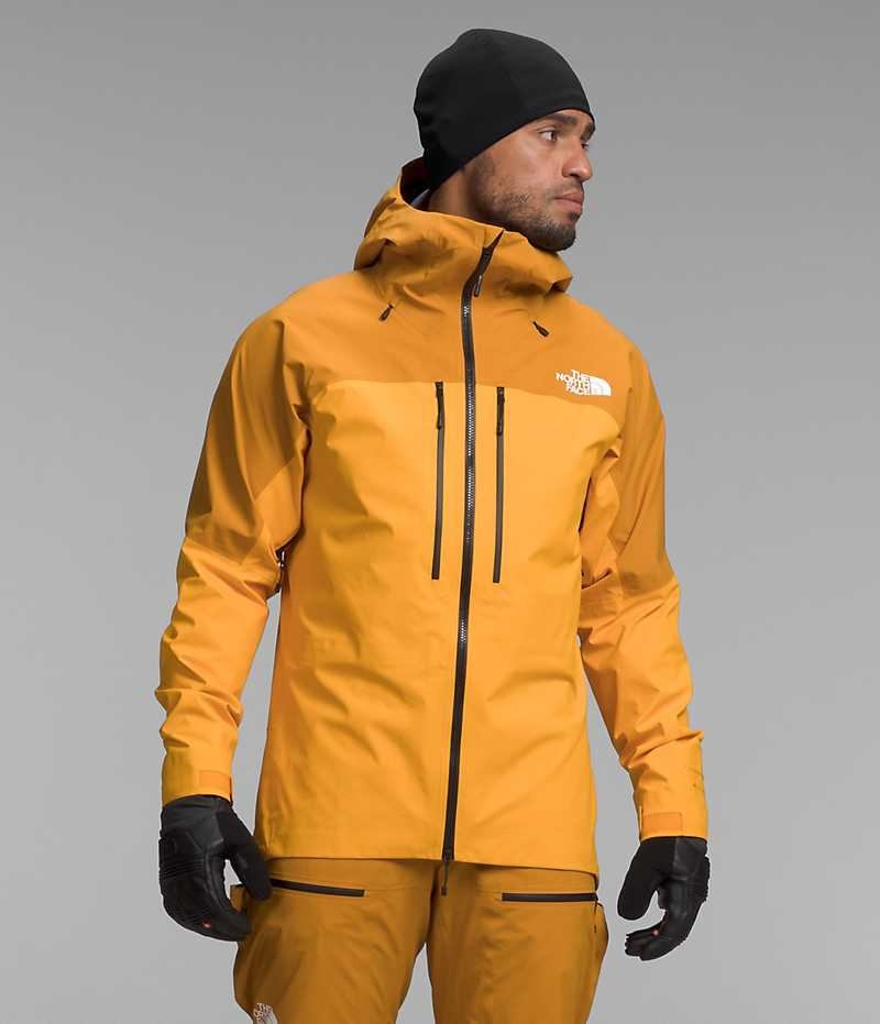 Jachete Izolate The North Face Summit Series Pumori GTX Pro Barbati Aurii Galbeni | ROMANIA FKRCOQW