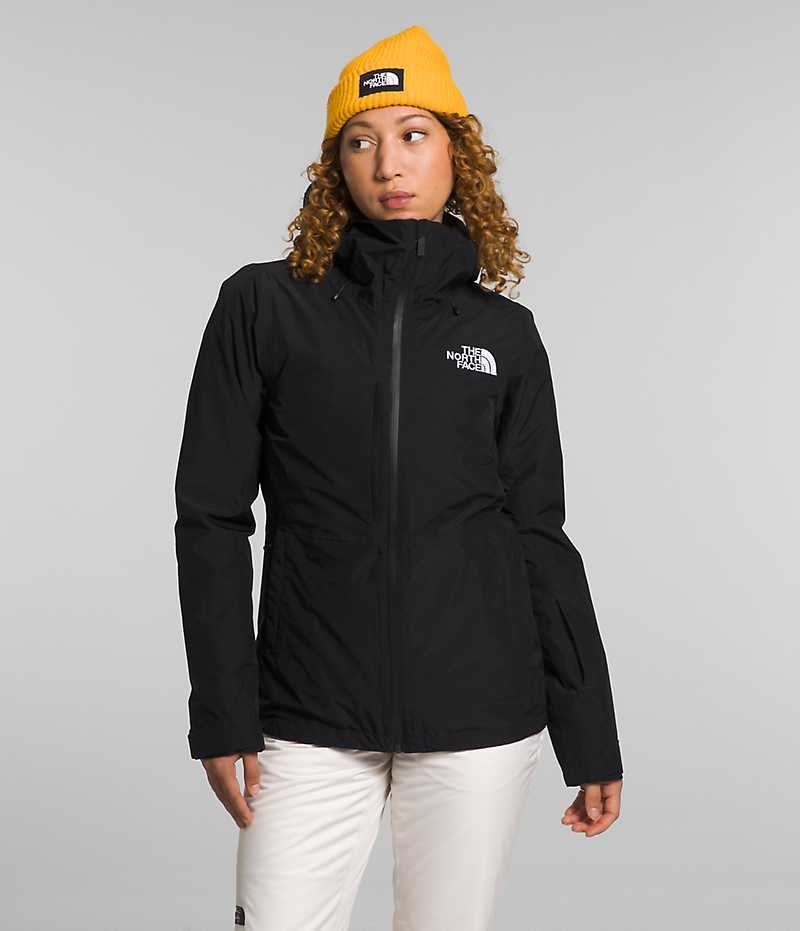 Jachete Izolate The North Face ThermoBall™ Eco Snow Triclimate® Dama Negrii | ROMANIA NGPELMB