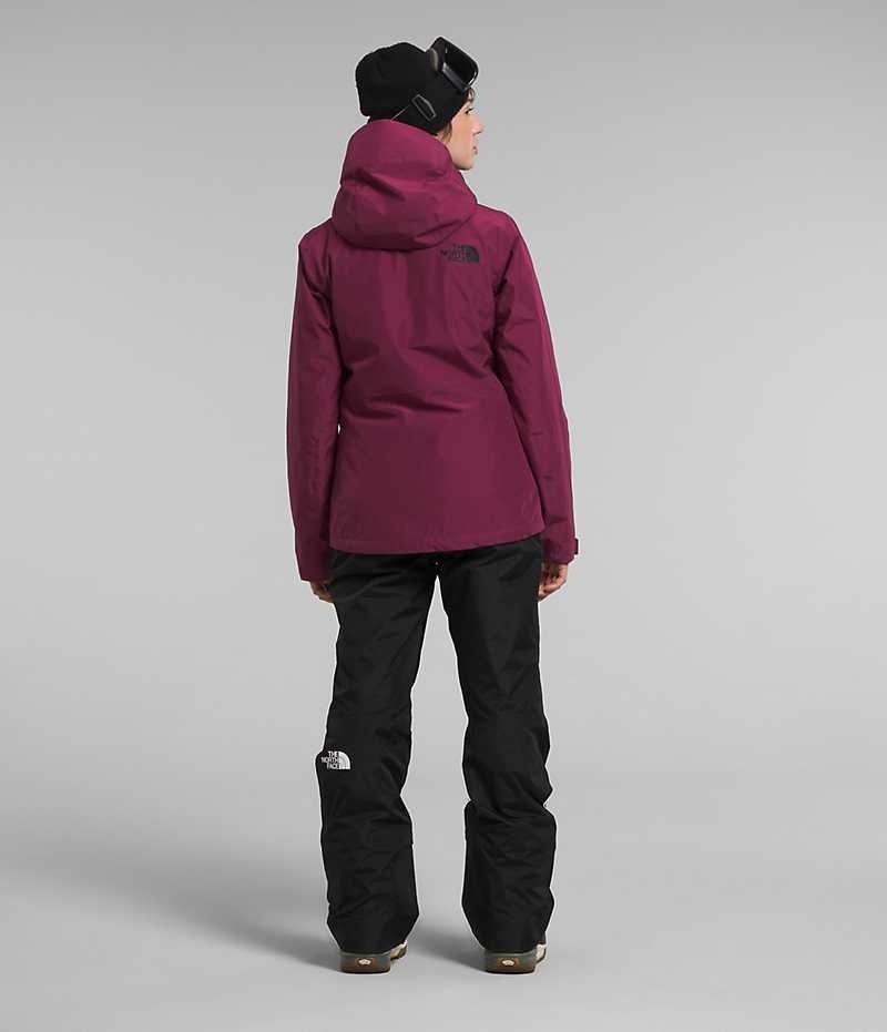 Jachete Izolate The North Face ThermoBall™ Eco Snow Triclimate® Dama Fucsie | ROMANIA BDWYSGV