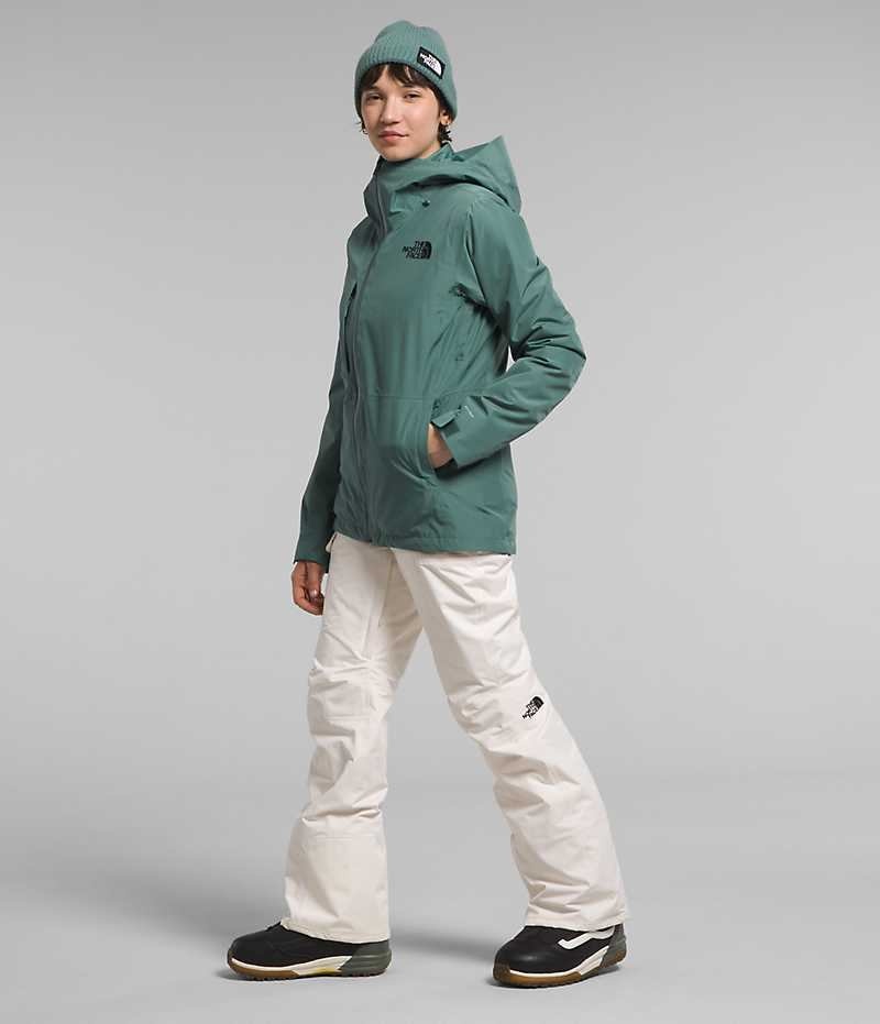 Jachete Izolate The North Face ThermoBall™ Eco Snow Triclimate® Dama Verzi | ROMANIA XZJBCAQ