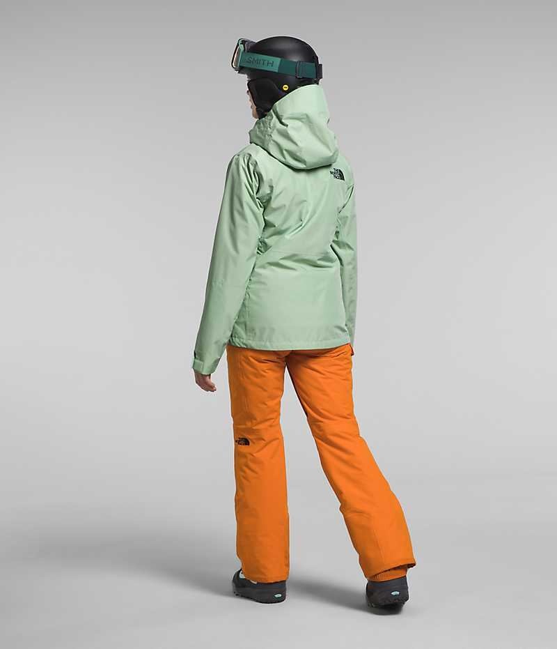 Jachete Izolate The North Face ThermoBall™ Eco Snow Triclimate® Dama Verde Menta | ROMANIA KFIRXQN