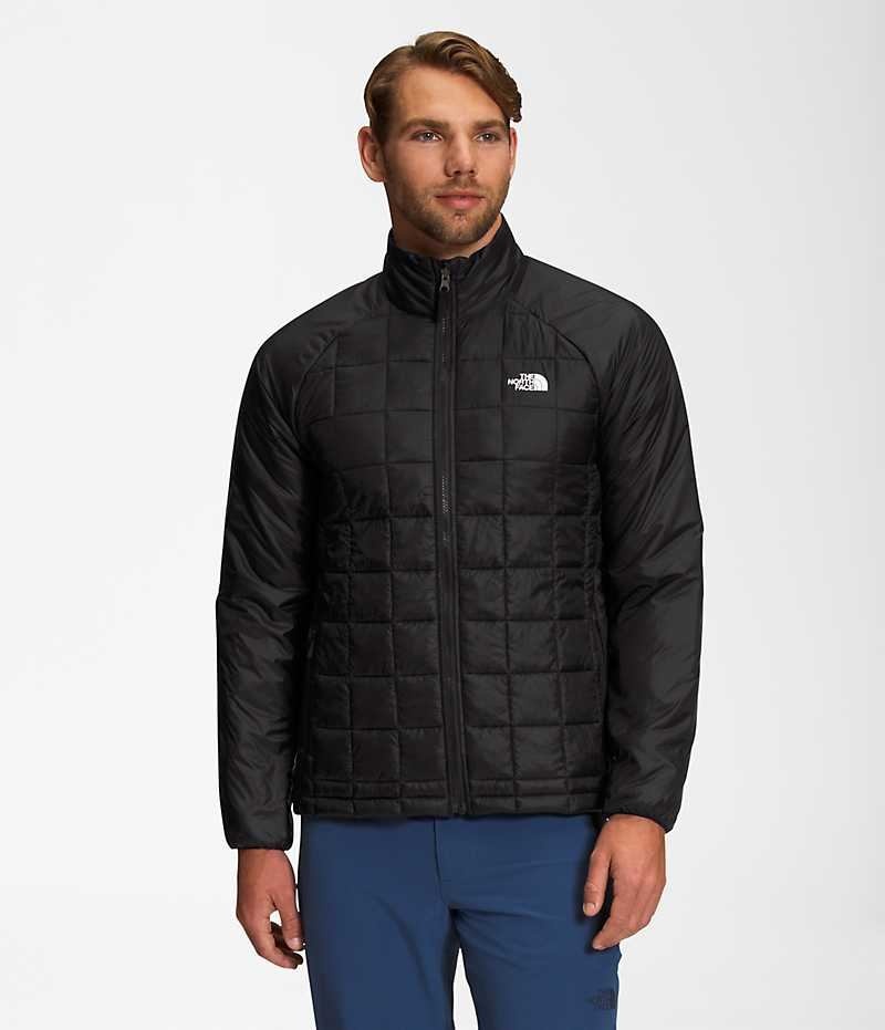 Jachete Izolate The North Face ThermoBall™ Eco Triclimate® Barbati Gri Inchis | ROMANIA QOHZVMJ