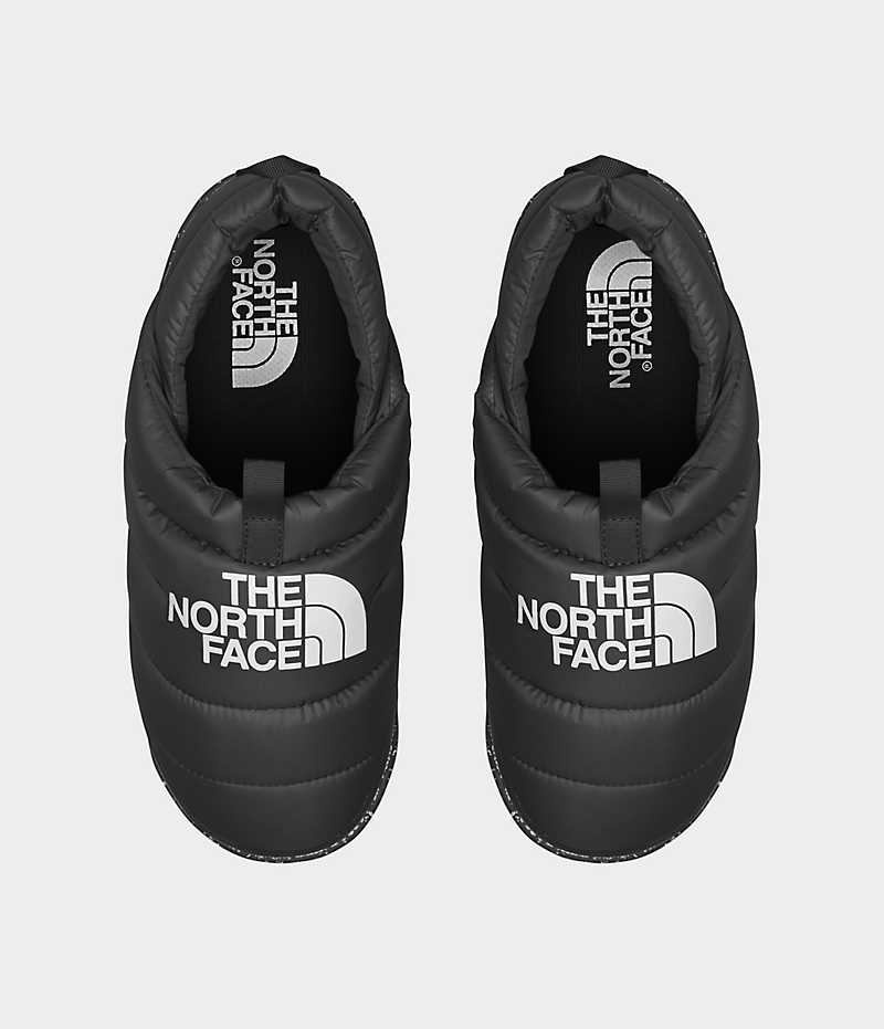 Mules The North Face Nuptse Barbati Negrii | ROMANIA ULDPBJE