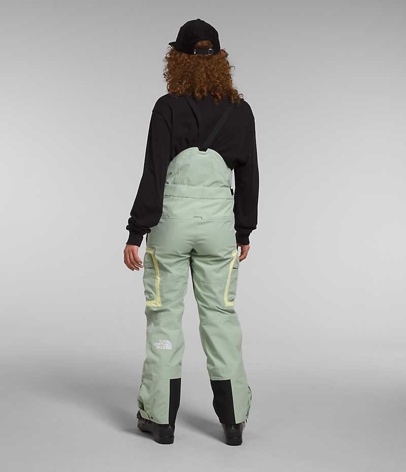 Pantaloni Bib The North Face Dragline Dama Verde Menta | ROMANIA VROCFKB