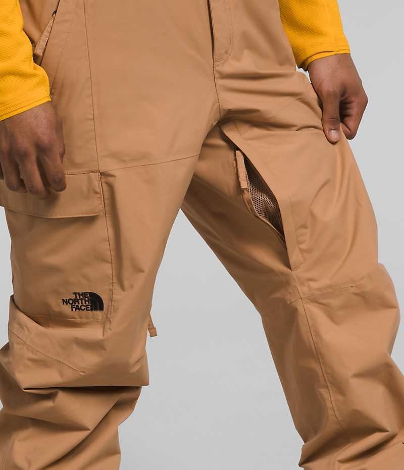 Pantaloni Bib The North Face Freedom Barbati Kaki | ROMANIA ZGCIVNE