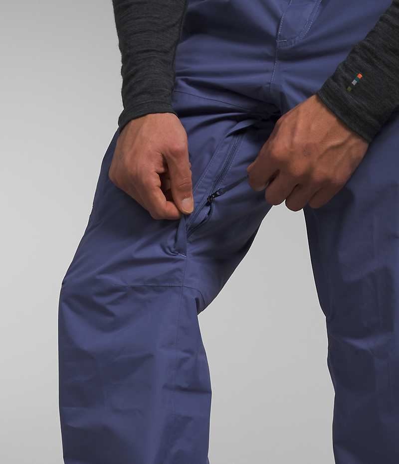 Pantaloni Bib The North Face Freedom Barbati Albastri | ROMANIA RXYWCJF