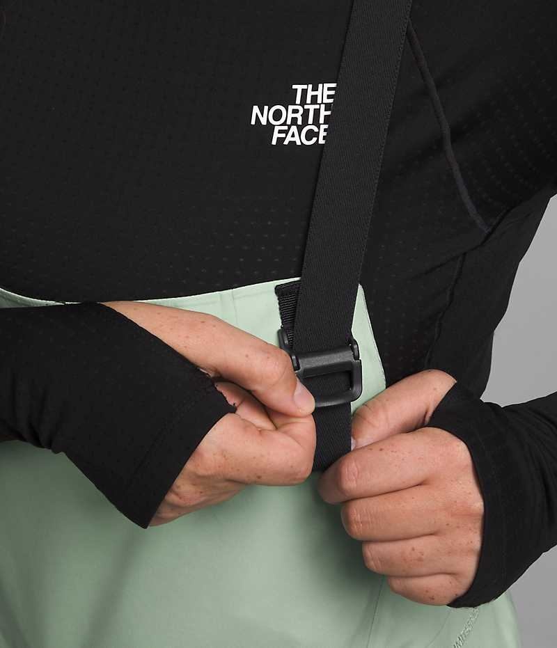 Pantaloni Bib The North Face Summit Series Verbier GTX Dama Verde Menta | ROMANIA QXCJVKY