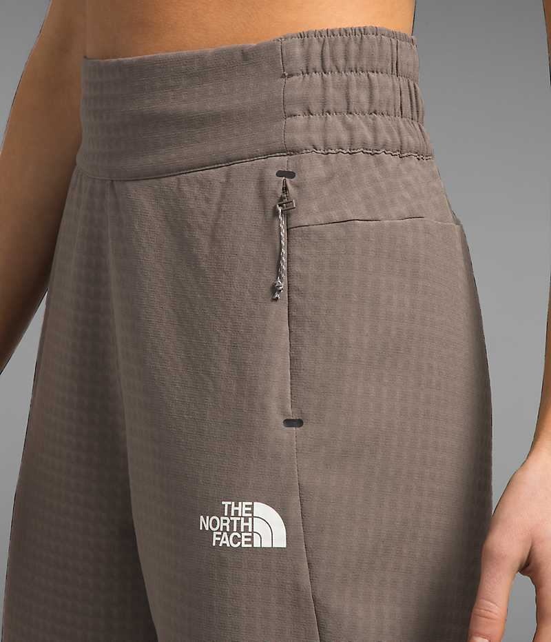 Pantaloni Din Lână The North Face Tekware™ Grid Dama Maro | ROMANIA BUARSIH