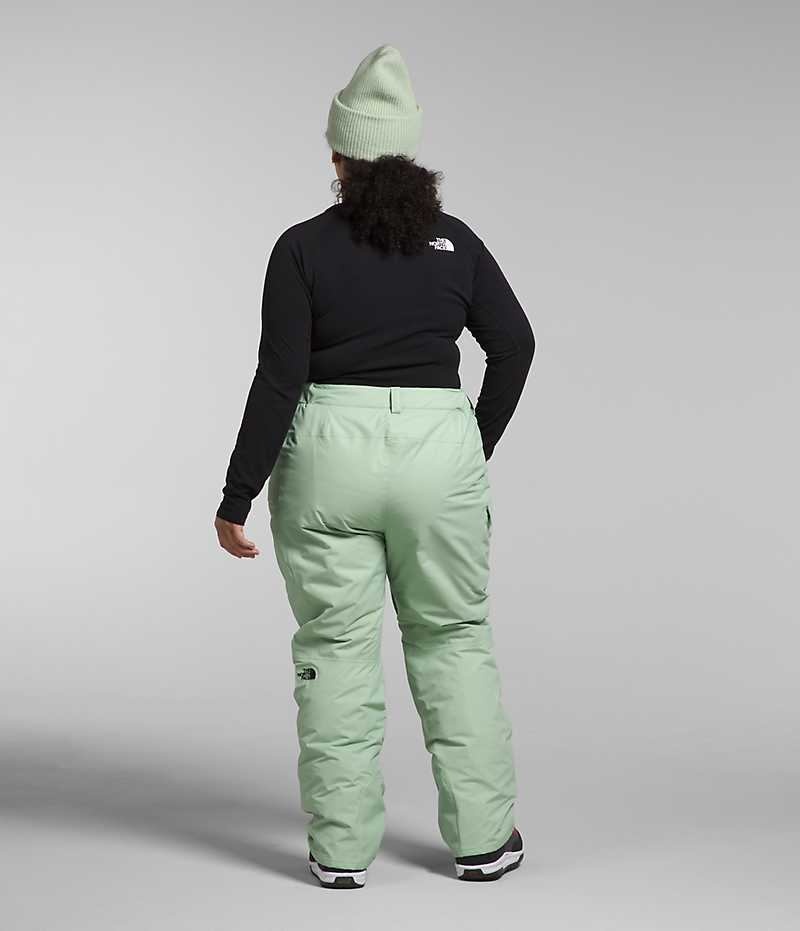 Pantaloni Izolați The North Face Plus Freedom Dama Verde Menta | ROMANIA SNXEGWA