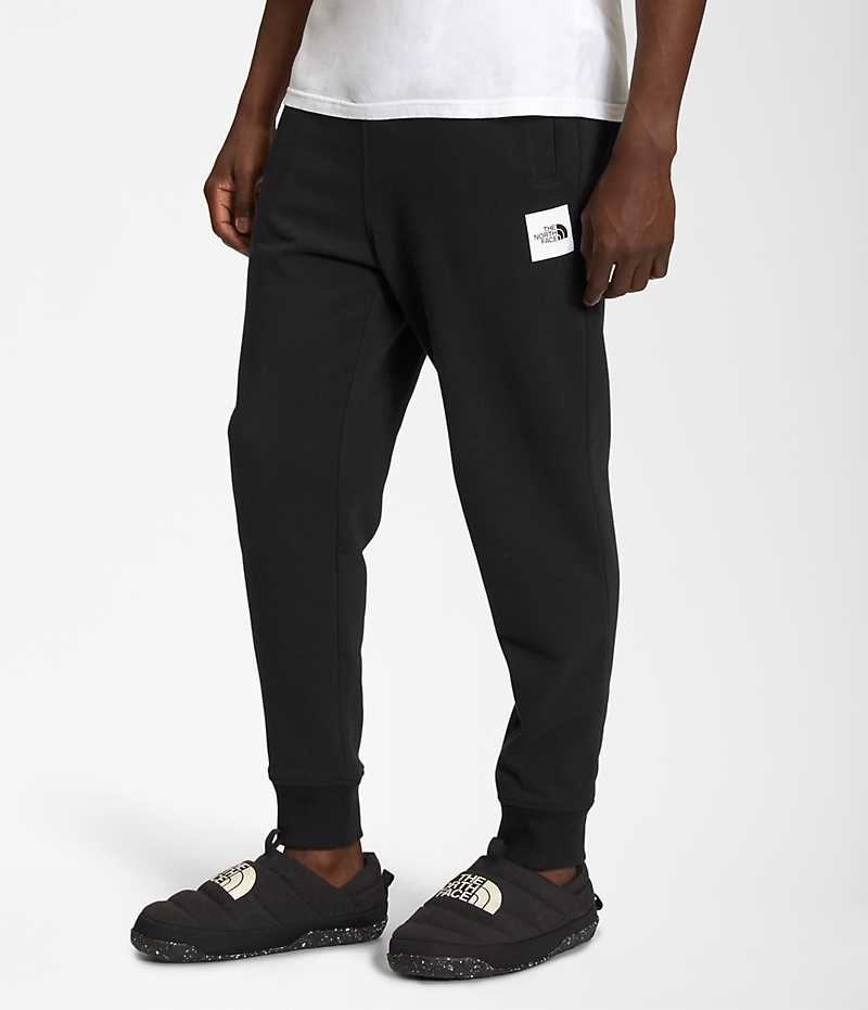 Pantaloni Jogger The North Face Box NSE Barbati Negrii | ROMANIA YUXVFSL