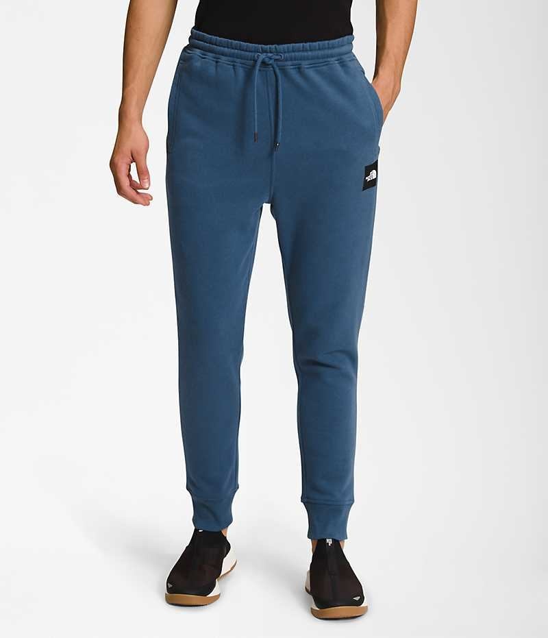 Pantaloni Jogger The North Face Box NSE Barbati Albastri | ROMANIA OSADNYK