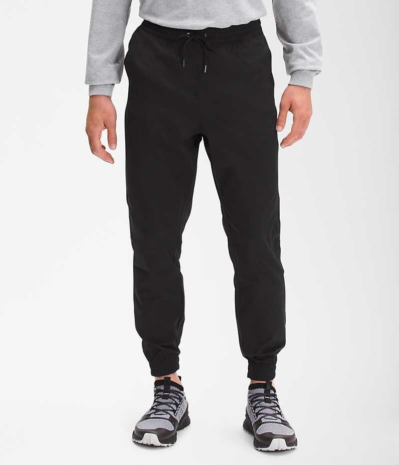 Pantaloni Jogger The North Face Standard Barbati Negrii | ROMANIA ZCRKMIW