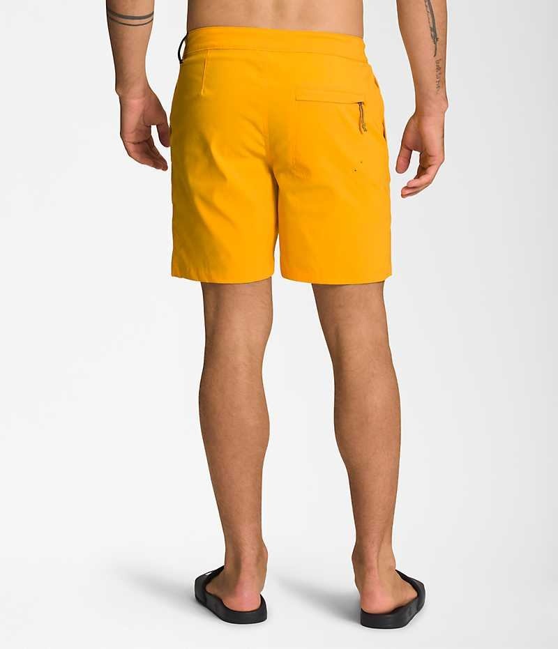 Pantaloni Scurti The North Face Class V Ripstop Boardshorts Barbati Aurii | ROMANIA WYAEMSO