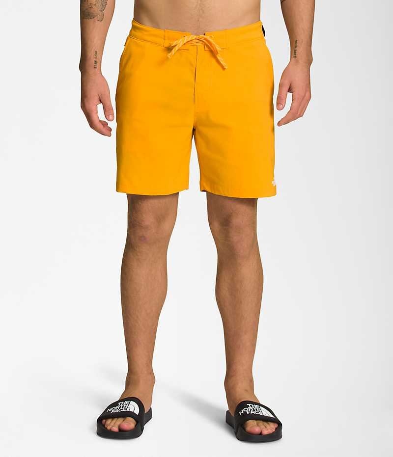 Pantaloni Scurti The North Face Class V Ripstop Boardshorts Barbati Aurii | ROMANIA WYAEMSO