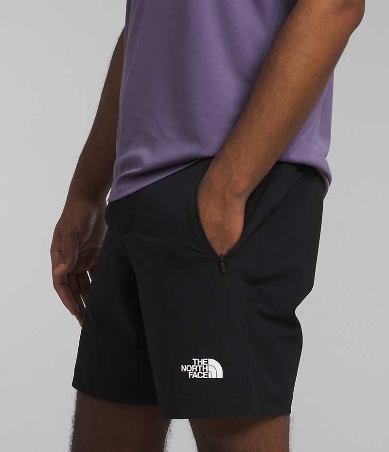 Pantaloni Scurti The North Face Paramount Pro Barbati Negrii | ROMANIA JNHREXV