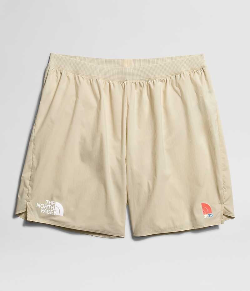 Pantaloni Scurti The North Face Summit Series Pacesetter Run Brief Barbati Albi | ROMANIA QHGFUYT