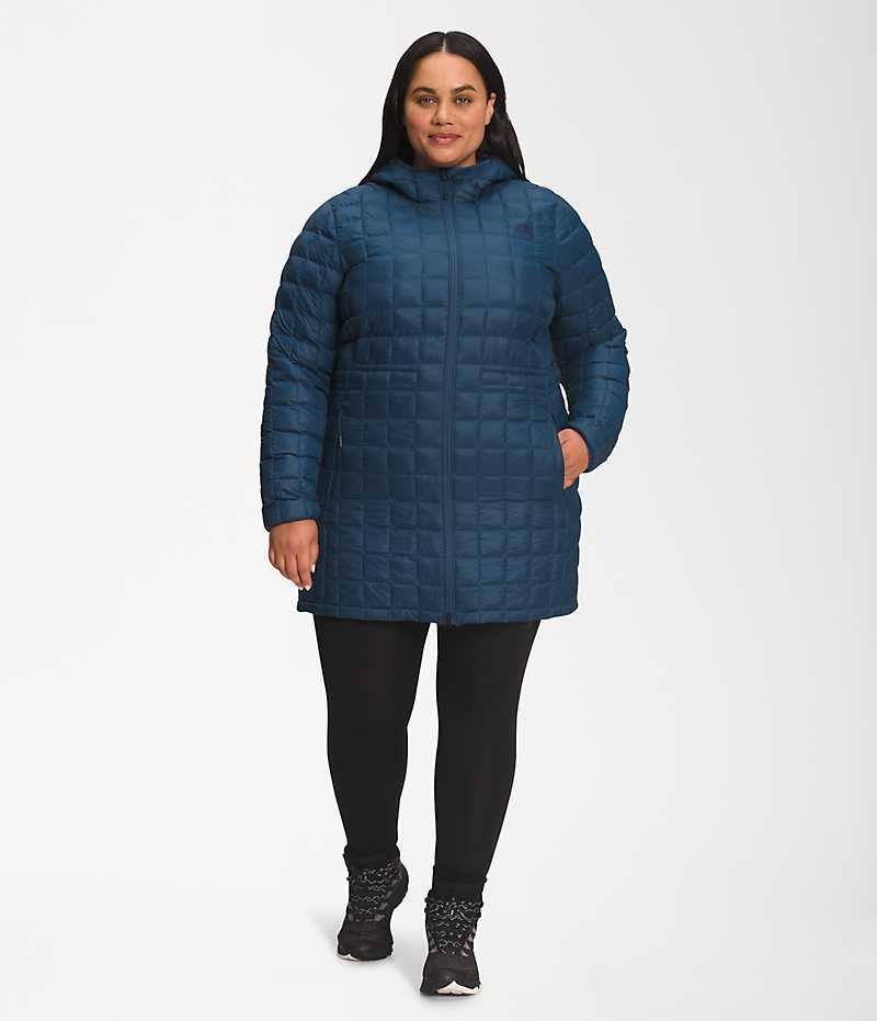 Parka The North Face Plus ThermoBall™ Eco Dama Albastri | ROMANIA UEOFZAD