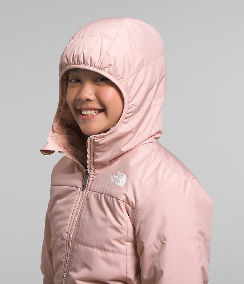 Parka The North Face Reversible Mossbud Fete Roz | ROMANIA AKUHTPX