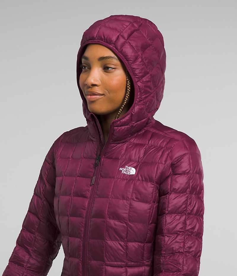 Parka The North Face ThermoBall™ Eco Dama Rosii | ROMANIA FDSZNHT