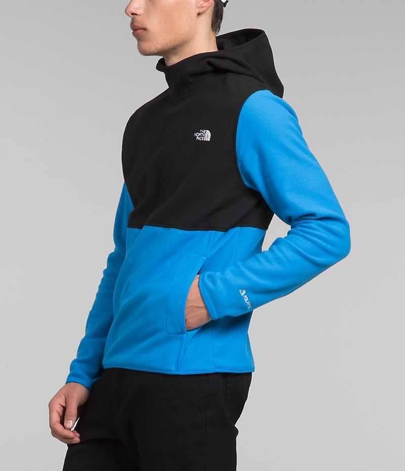 Pulover The North Face Alpine Polartec® 100 Barbati Albastri Negrii | ROMANIA NYUIBCO