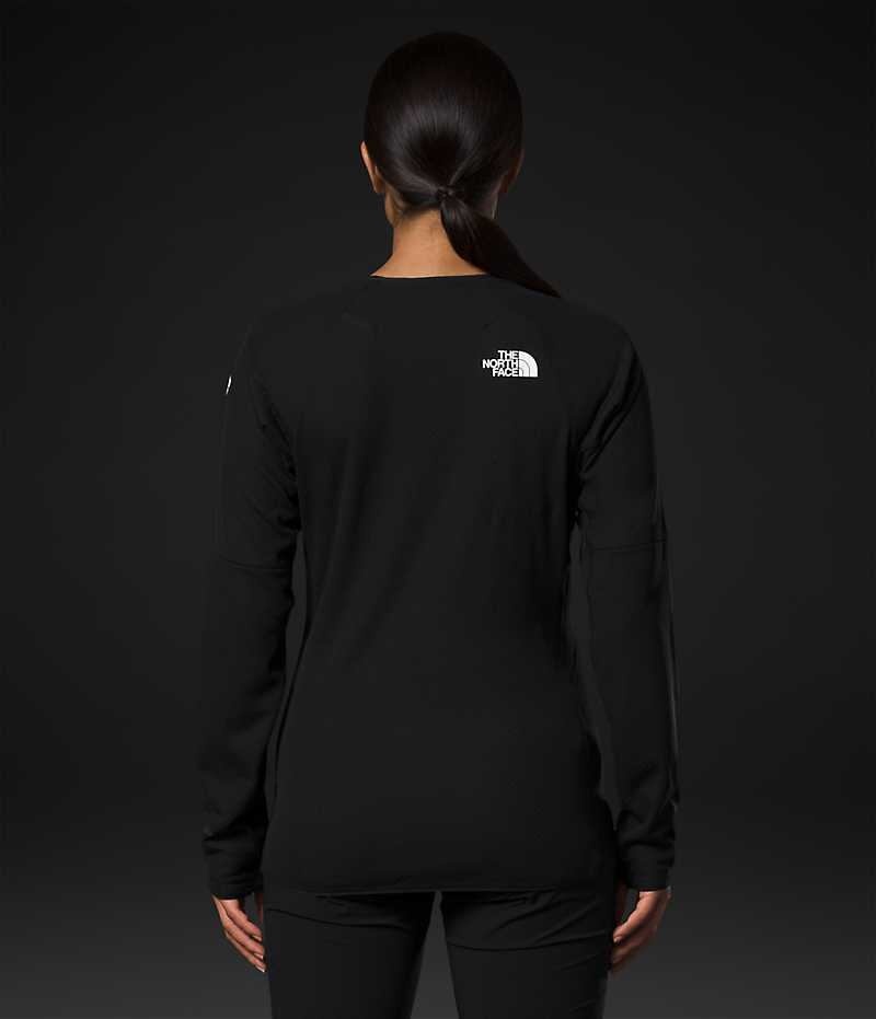 Pulover The North Face Summit Series FUTUREFLEECE™ Crew Dama Negrii | ROMANIA XFOZQPI