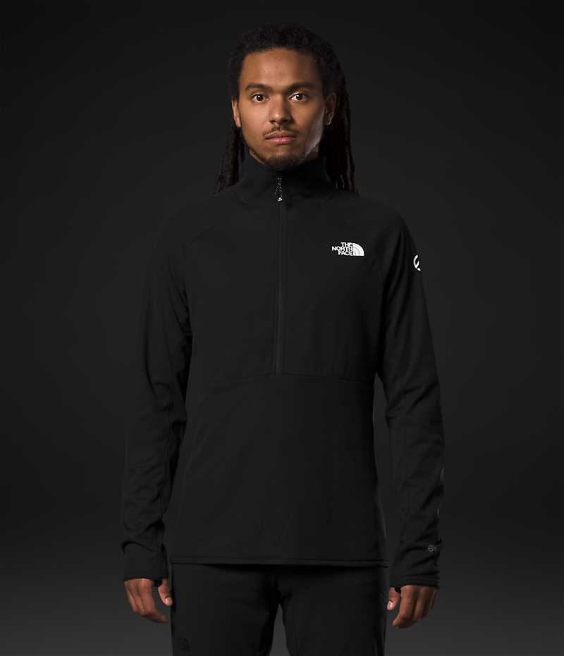 Pulover The North Face Summit Series FUTUREFLEECE™ LT ½-Zip Barbati Negrii | ROMANIA PQEDTKC