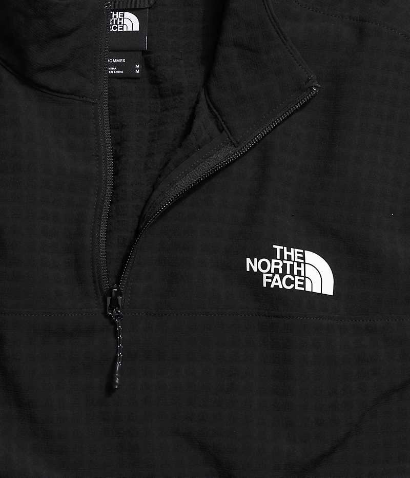 Pulover The North Face Tekware™ Grid ¼-Zip Barbati Negrii | ROMANIA XRPFANT